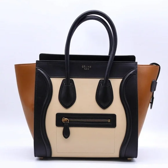 🍓CELINE Luggage Tricolor - Picture 2 of 16